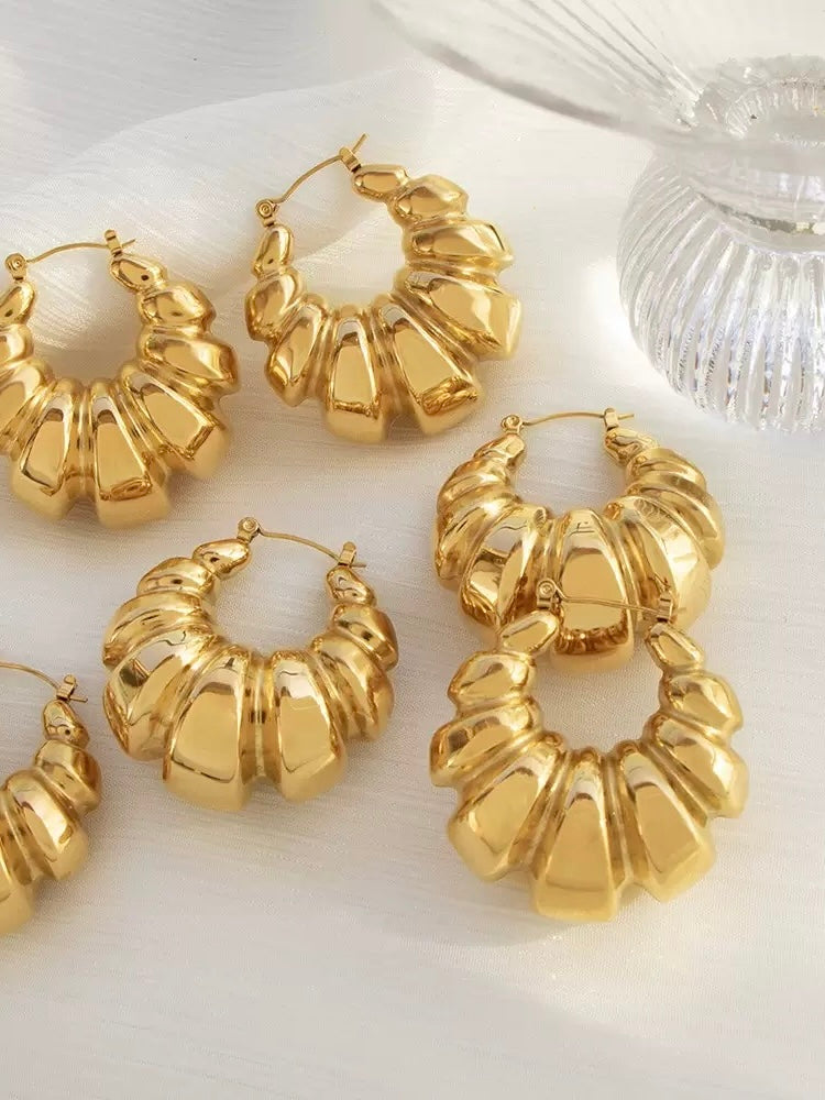 COW HORN EARRINGS