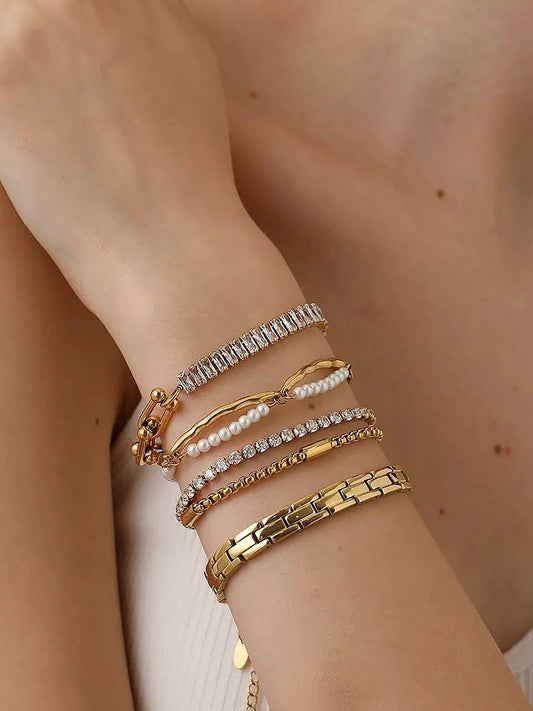 PEARL DOUBLE-LAYER BRACELET