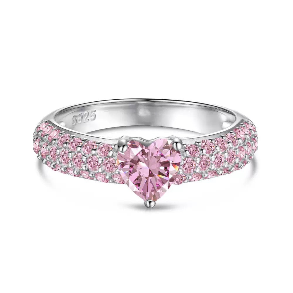 MANY PINK RINGS