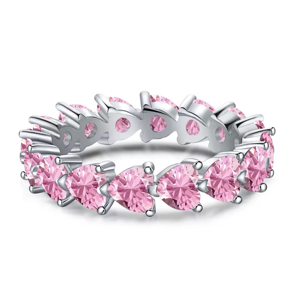 MANY PINK RINGS