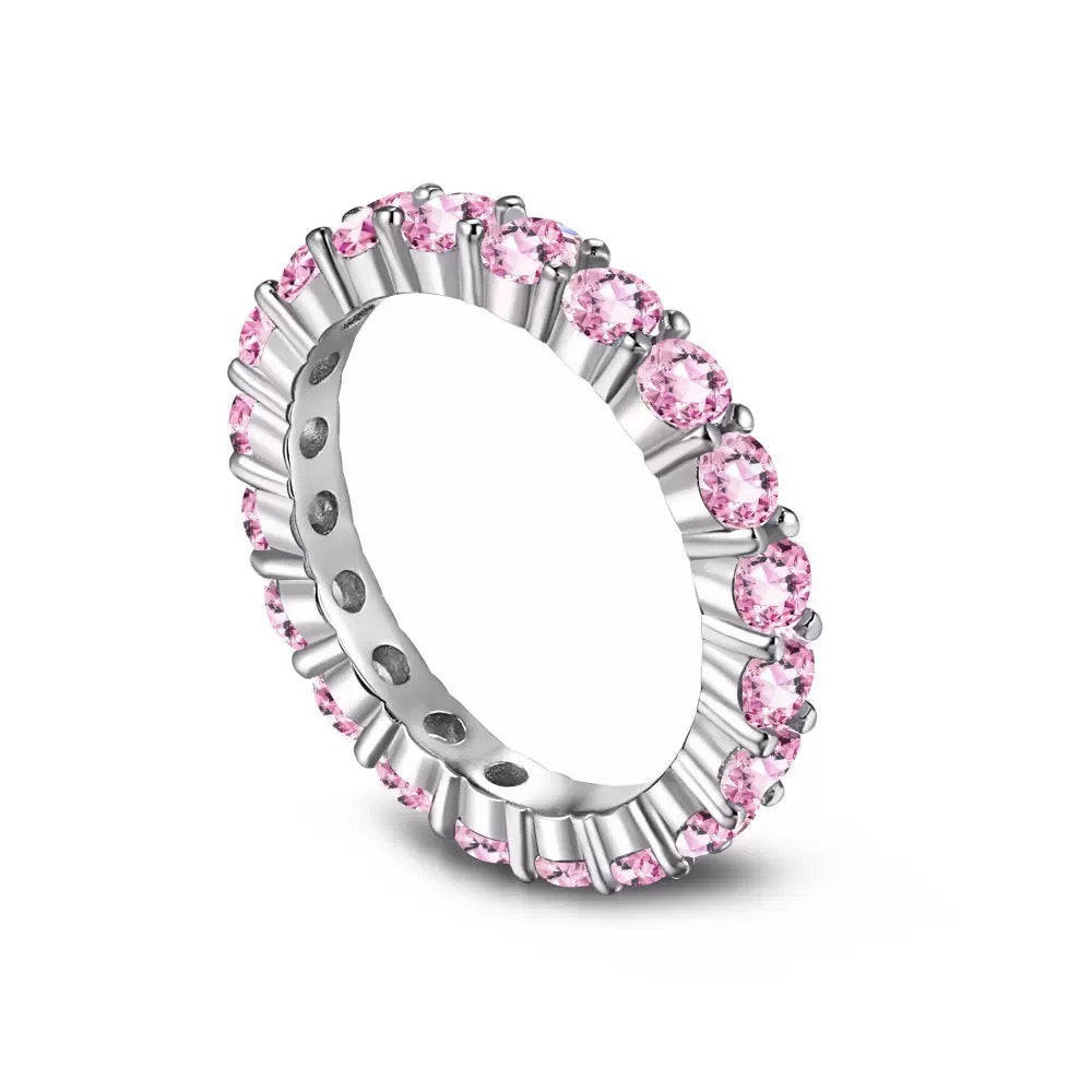 MANY PINK RINGS