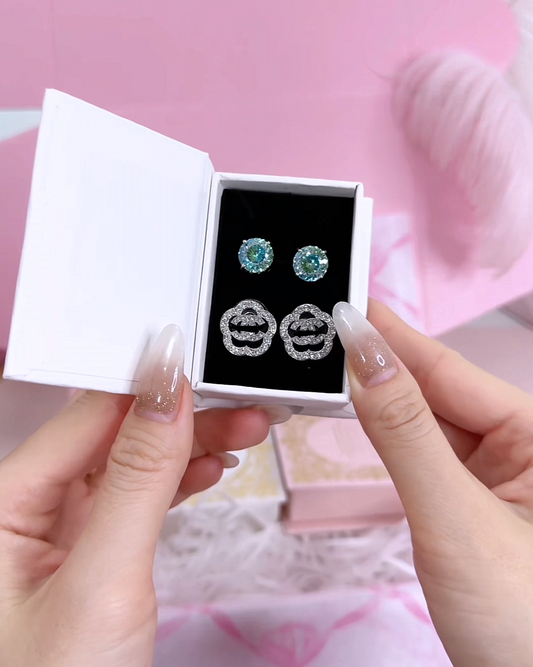 CAMELLIA FLOWER EARRINGS