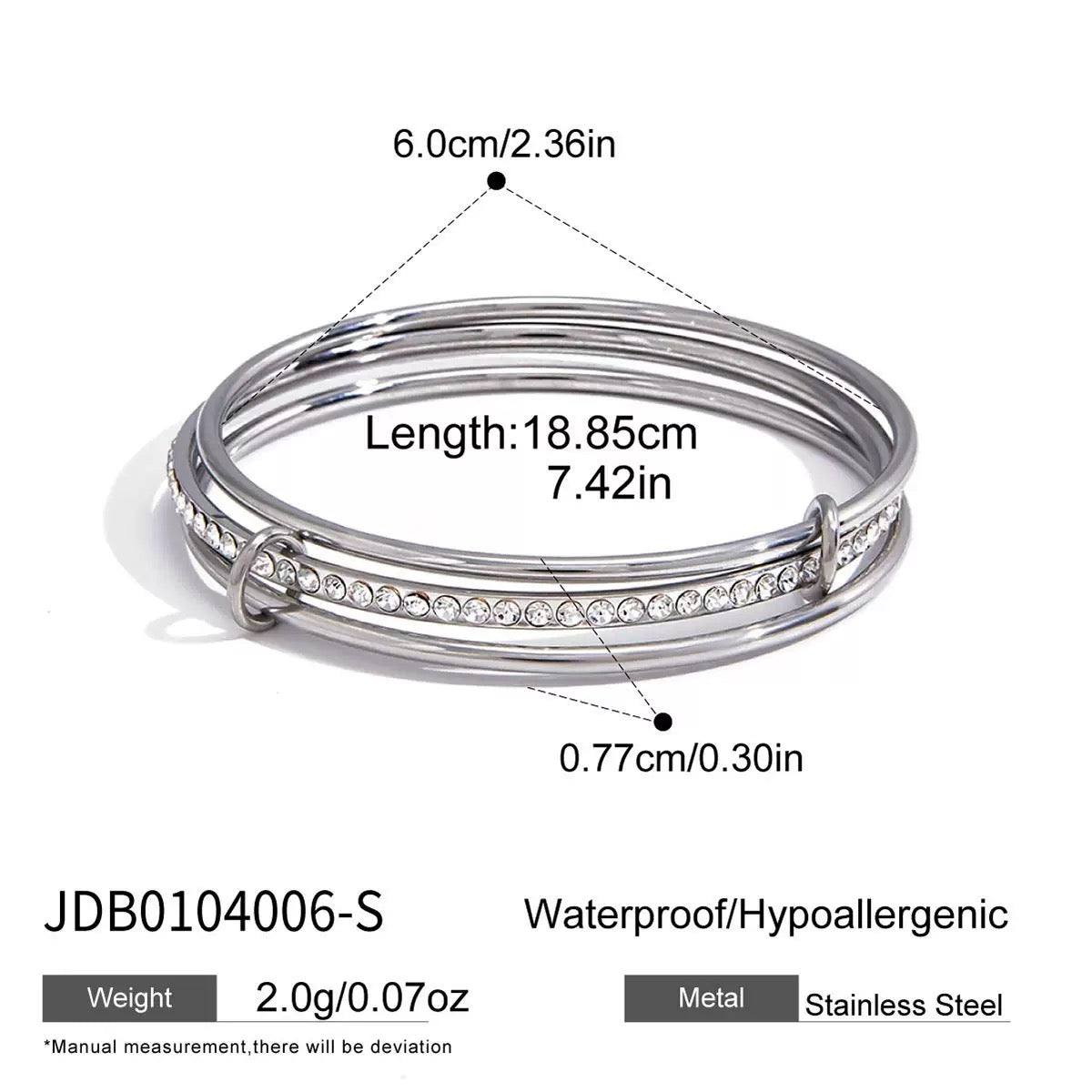 THREE-RING BRACELET