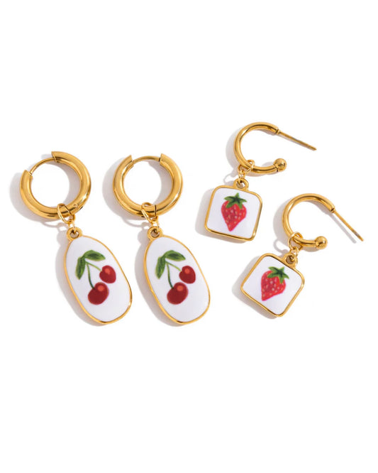 FRUIT EARRINGS