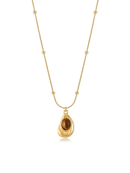 TIGER EYE STONE NECKLACE