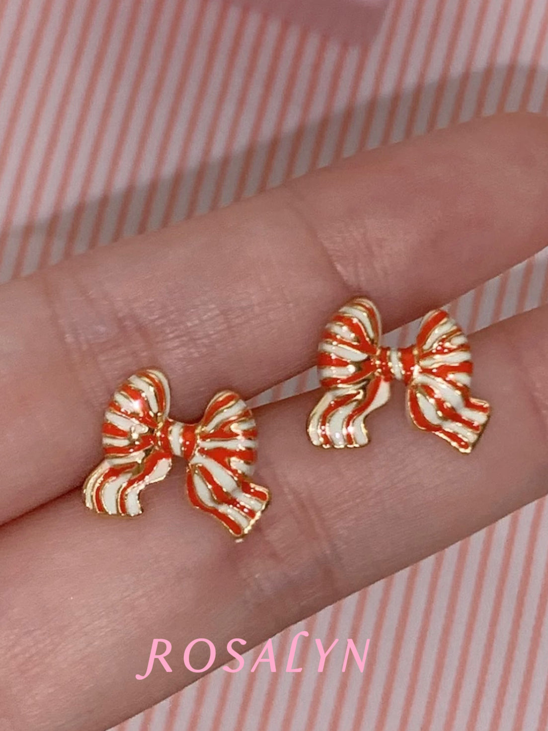 RIBBON EARRINGS