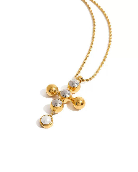 SACRED CROSS NECKLACE