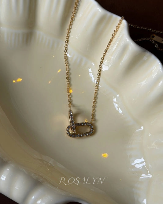 DOUBLE RING NECKLACE