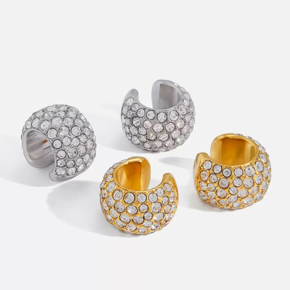 SPICY GIRL'S SPARKLING EARBONE CLAMP