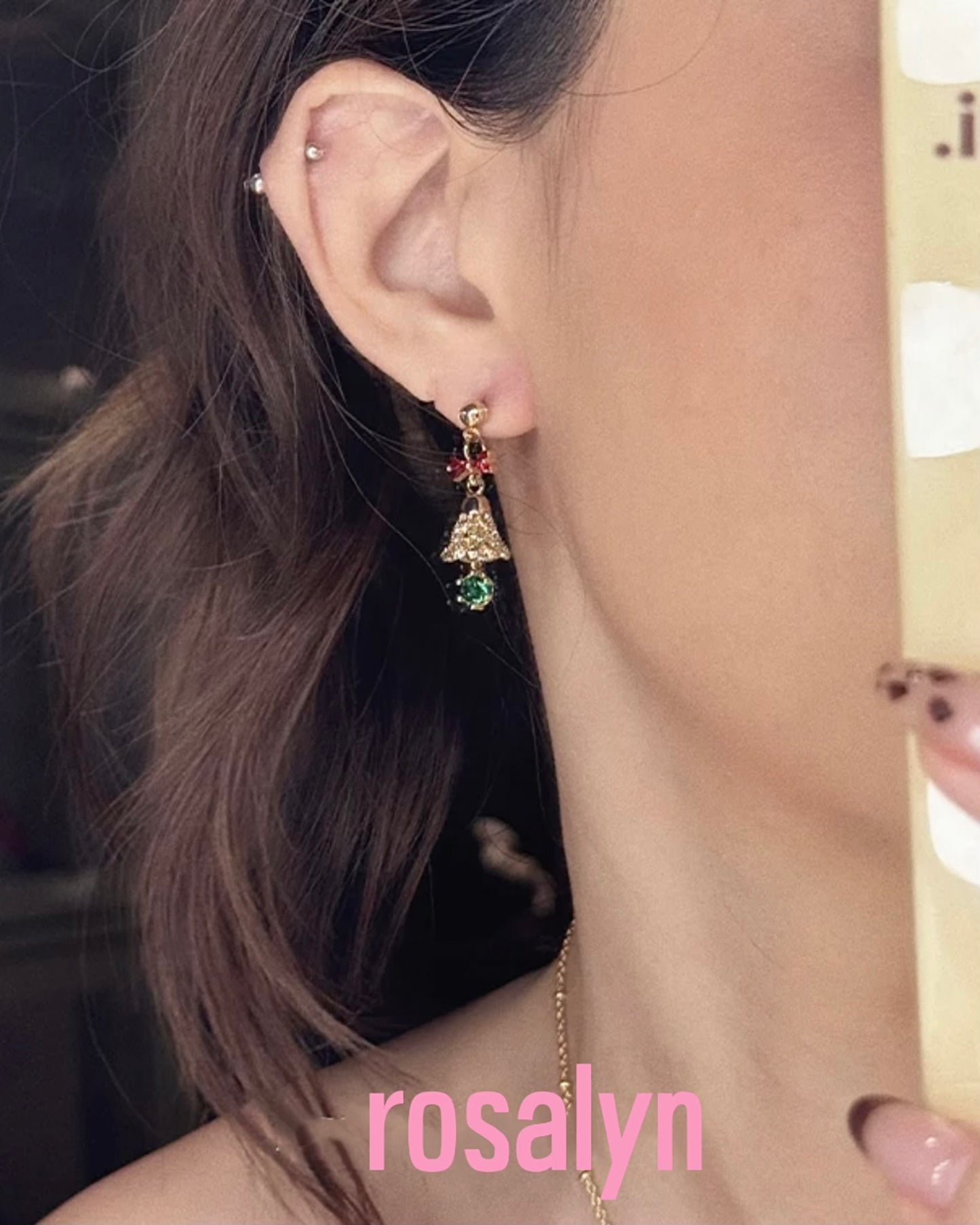 MERRY CHRISTMAS EARRINGS