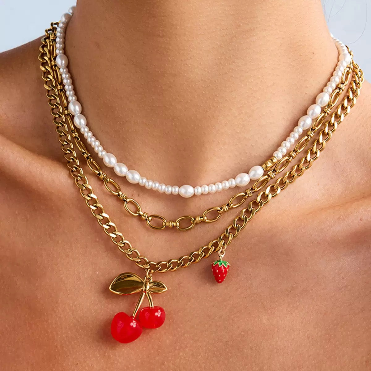 CHERRY NECKLACE