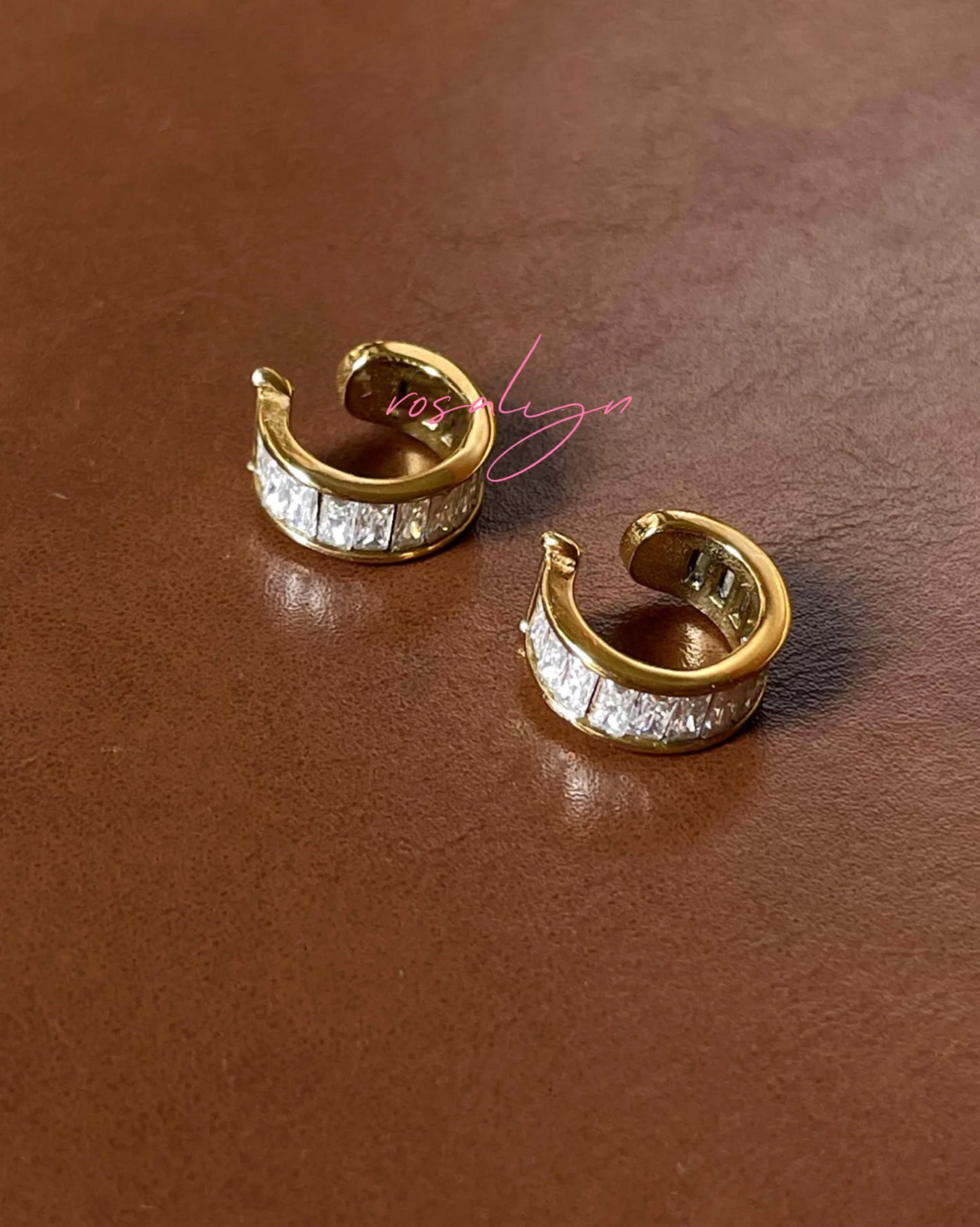 SHIMMERING EAR CLIPS