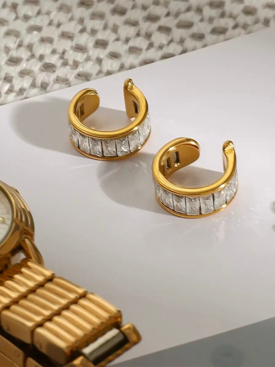 SHIMMERING EAR CLIPS