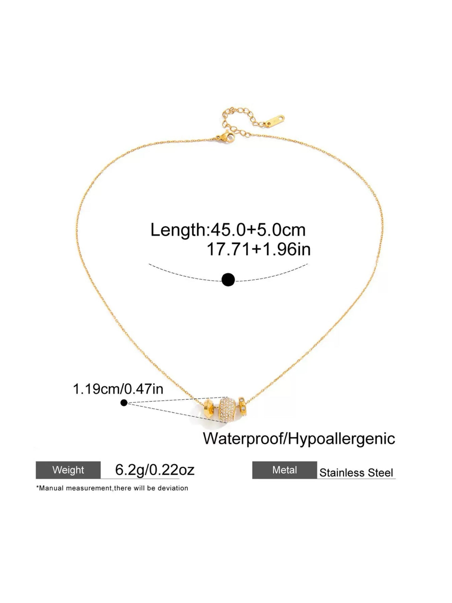 SMALL WAIST NECKLACE