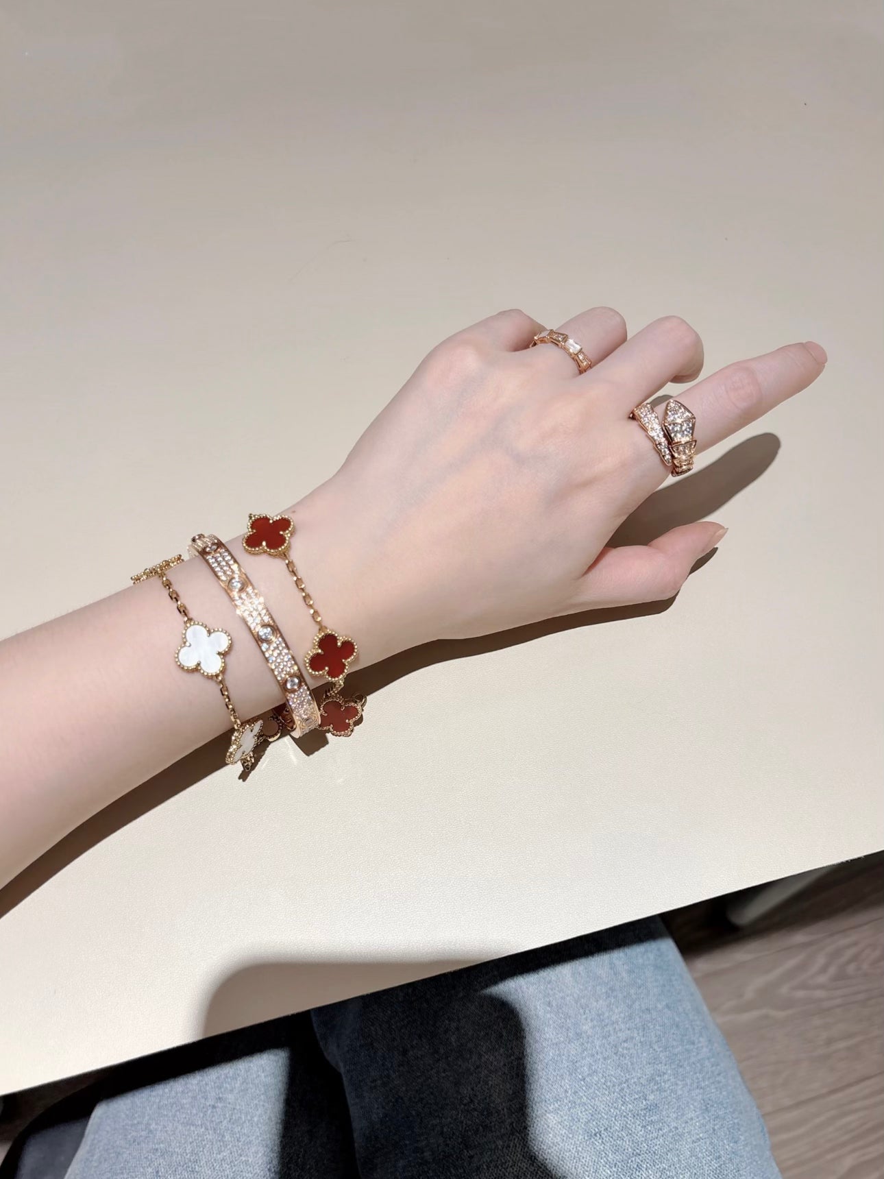 FOUR-LEAF CLOVER BRACELET