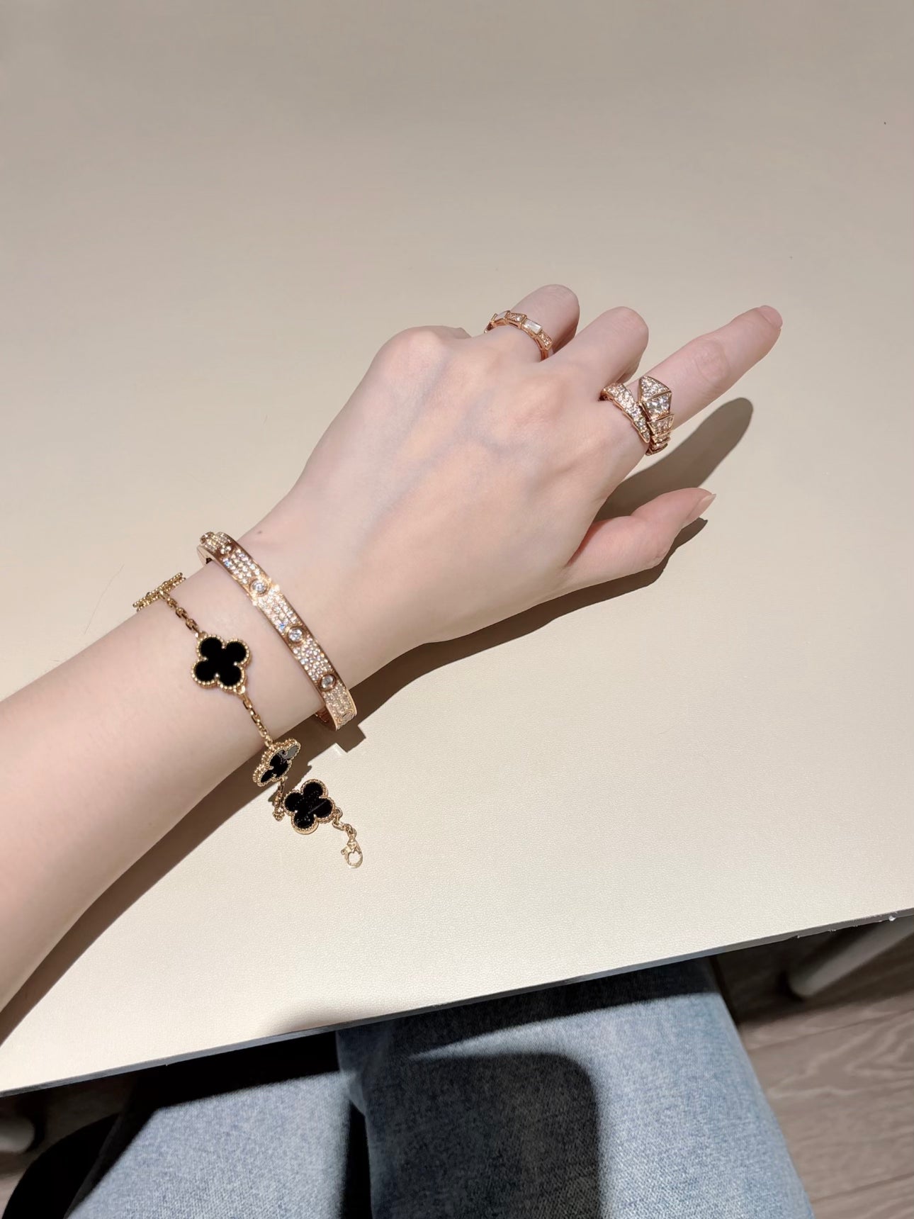 FOUR-LEAF CLOVER BRACELET