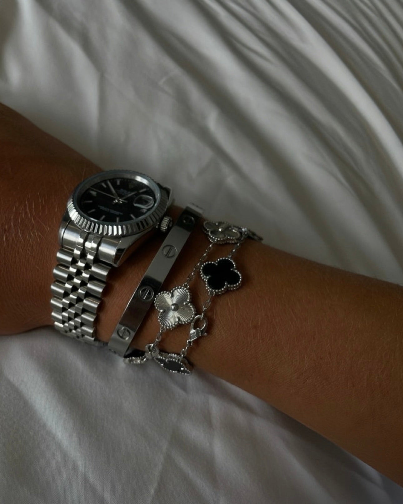 FOUR-LEAF CLOVER BRACELET