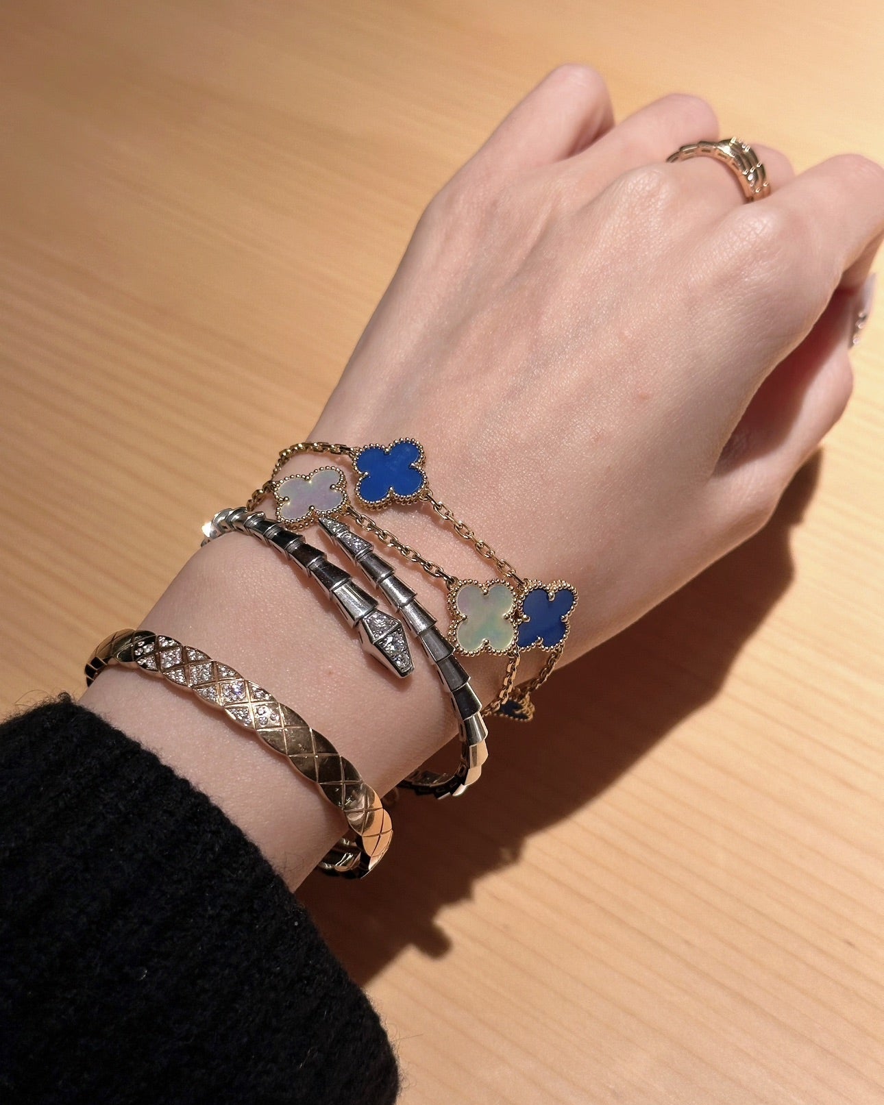 FOUR-LEAF CLOVER BRACELET