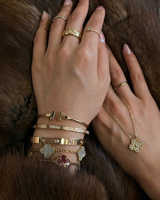 FOUR-LEAF CLOVER BRACELET