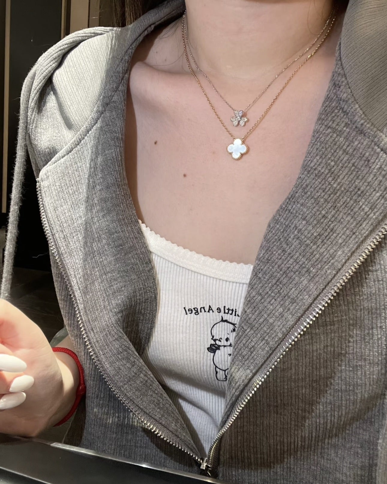 FOUR-LEAF CLOVER NECKLACE