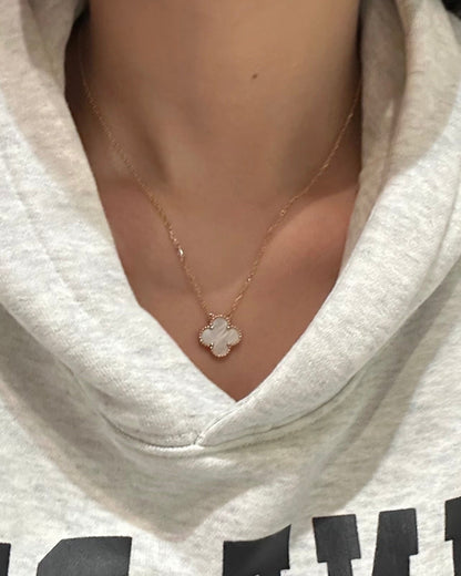 FOUR-LEAF CLOVER NECKLACE