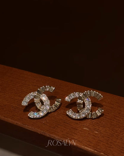 SPARKLING CC EARRINGS