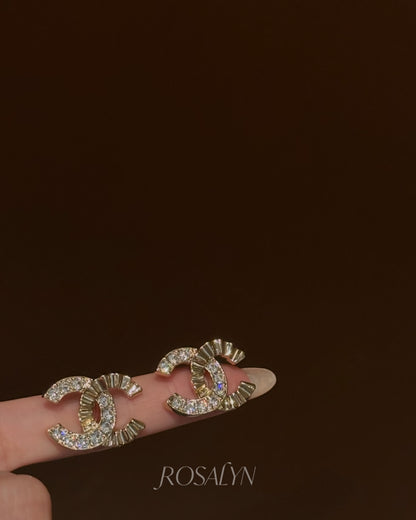 SPARKLING CC EARRINGS