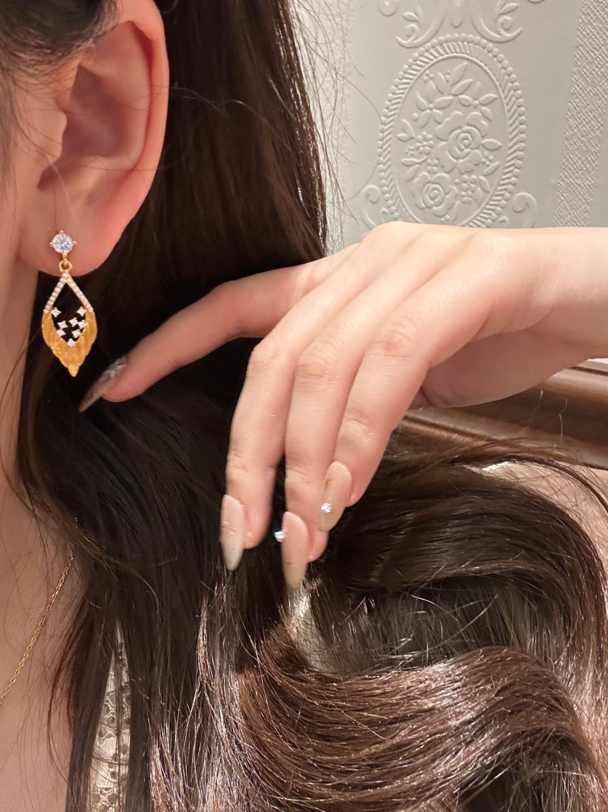 BOUCLES D'OREILLES EN PLUMES