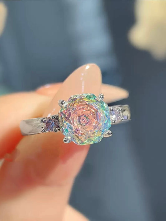 DAZZLING ROSE RING