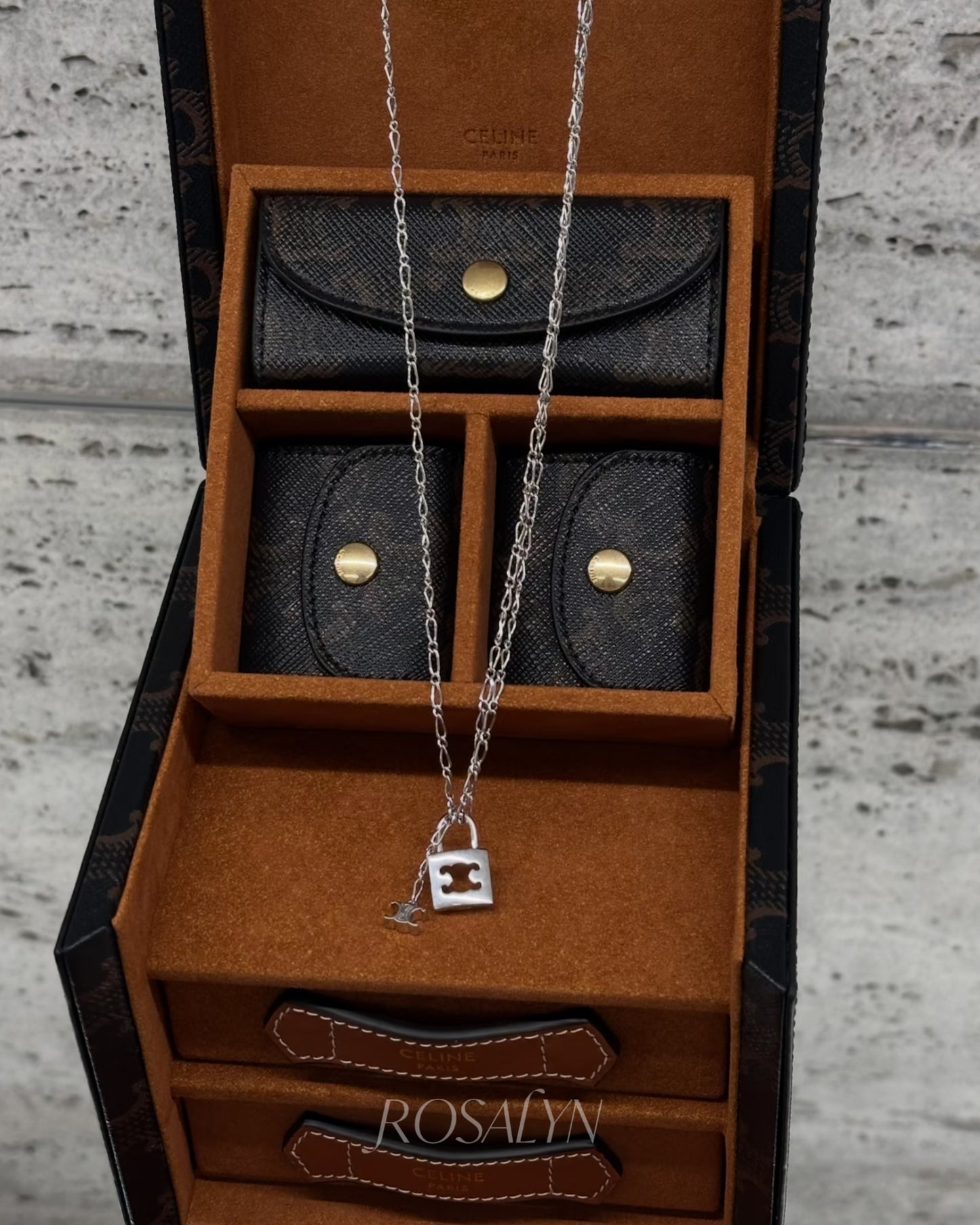 CE LOCK NECKLACE