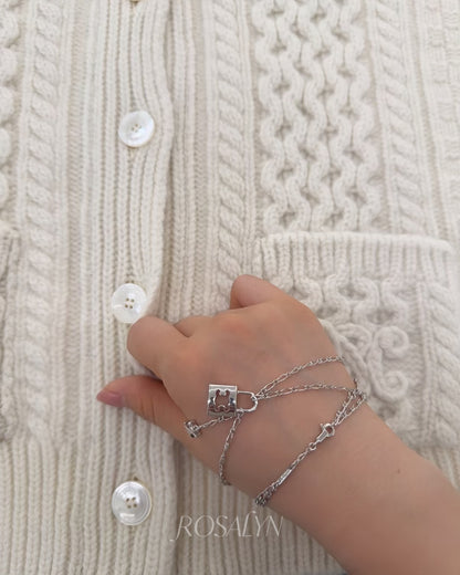 CE LOCK NECKLACE