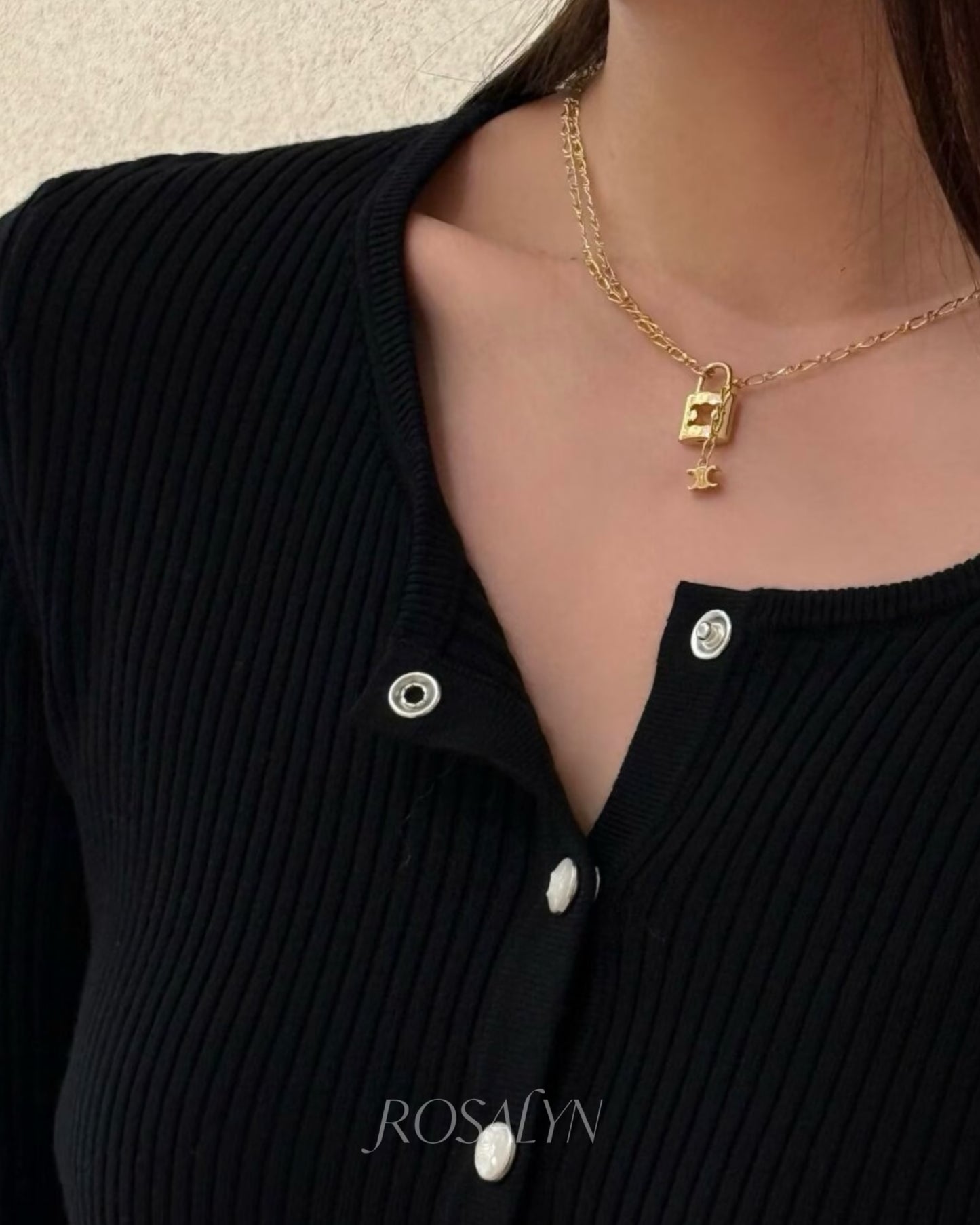 CE LOCK NECKLACE