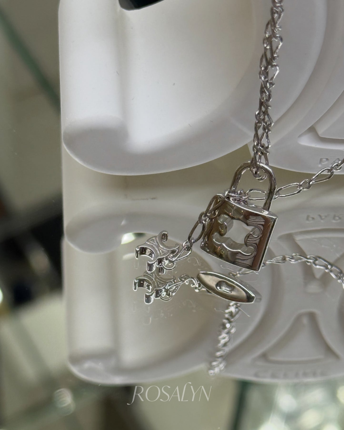 CE LOCK NECKLACE