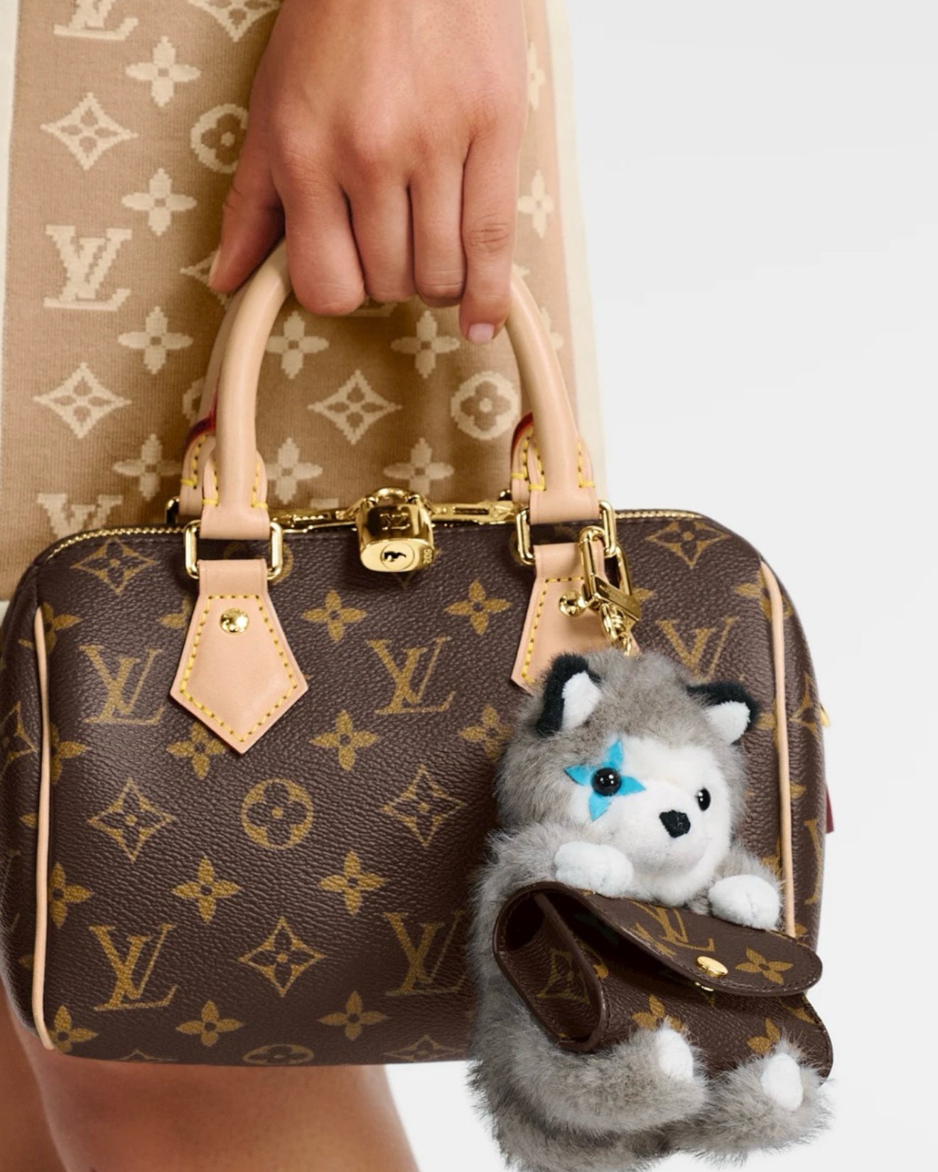 LU  BAG DECORATIONS EARPHONE CASE