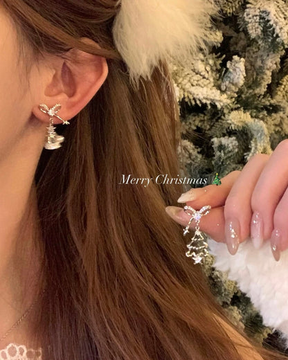 CHRISTMAS TREE EARRINGS