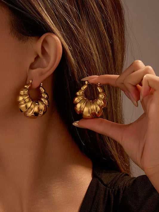 COW HORN EARRINGS