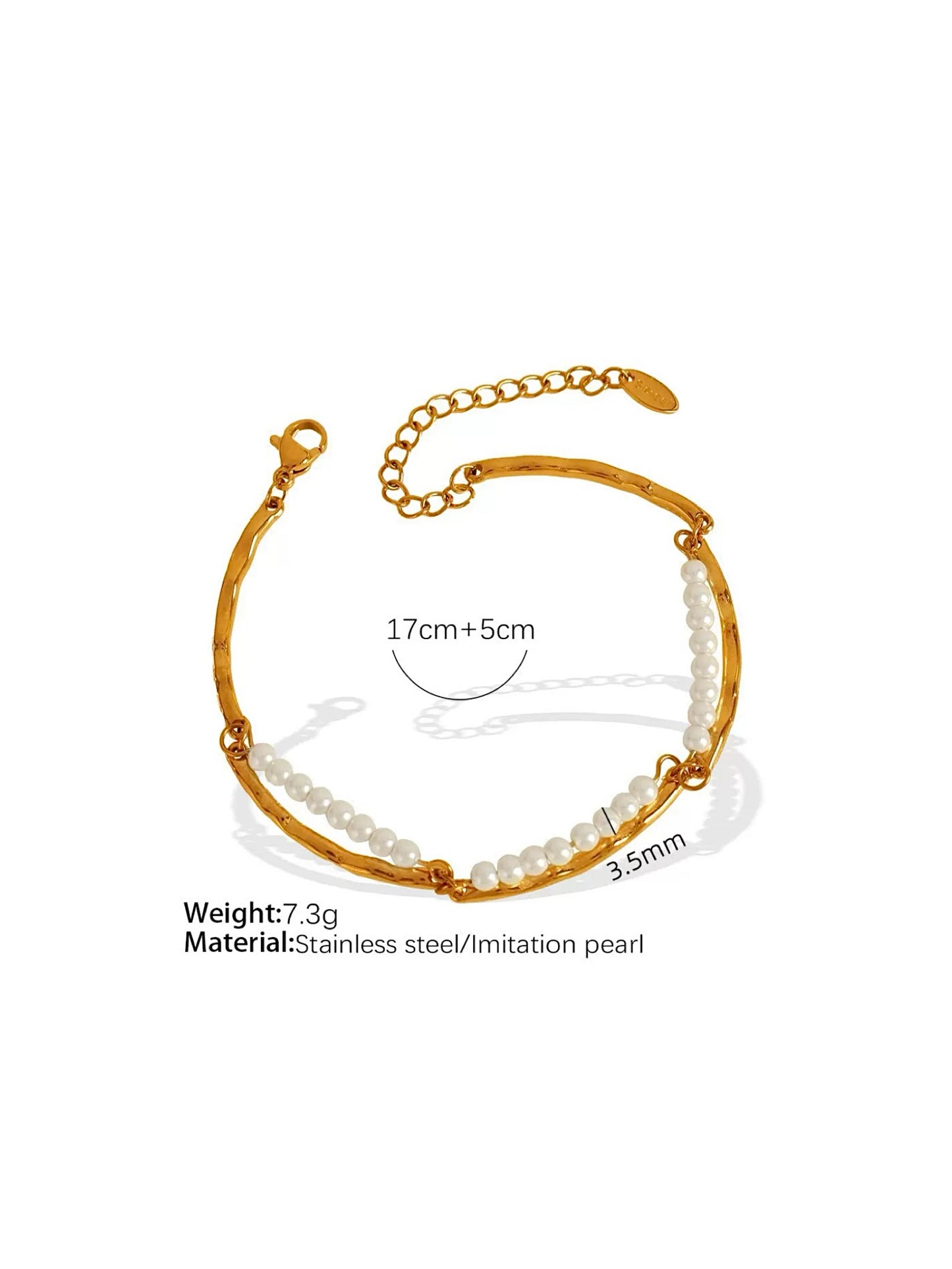 PEARL DOUBLE-LAYER BRACELET