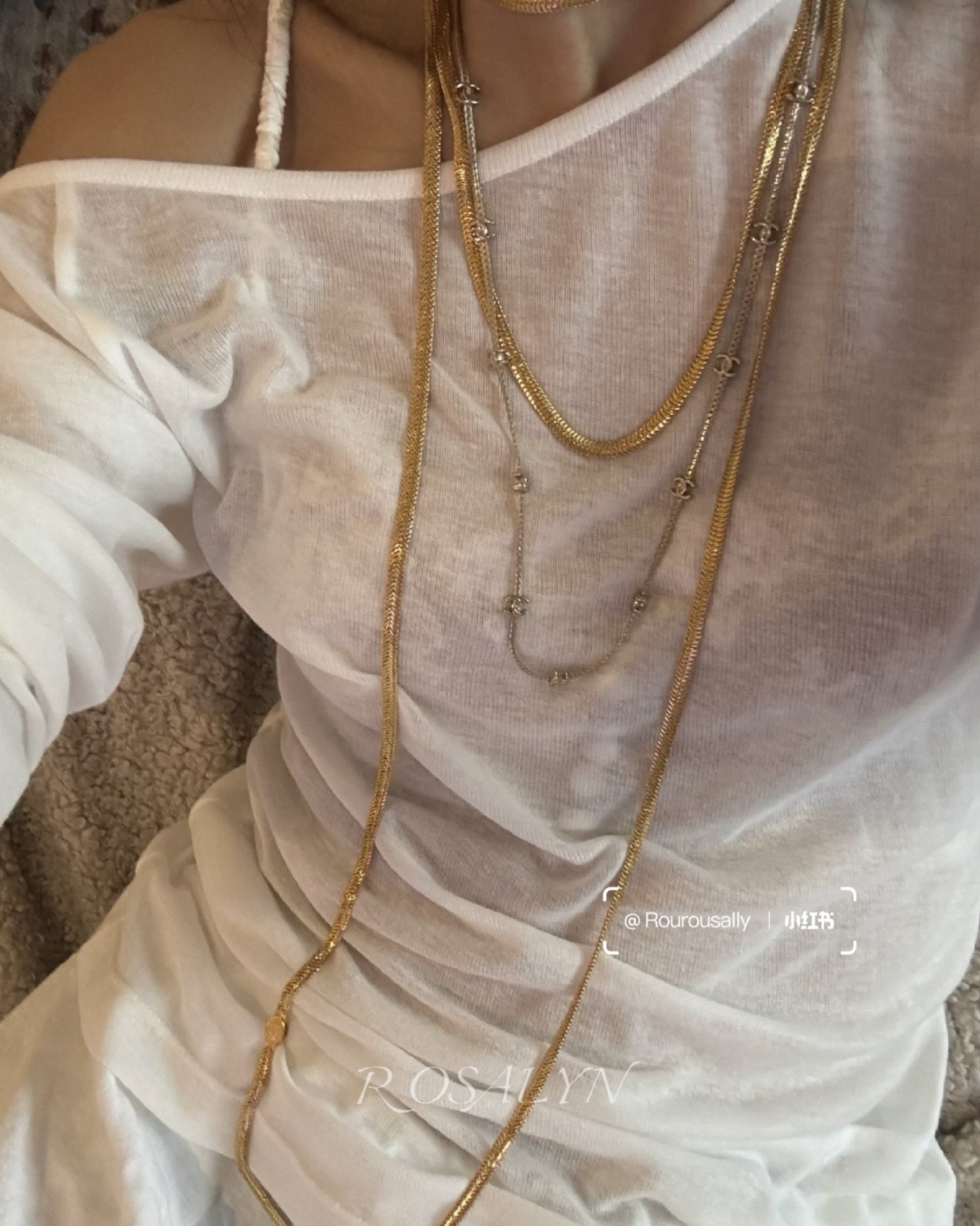 CC FLOWER NECKLACE