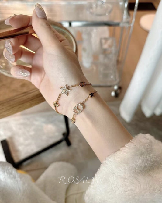 CD DOUBLE-LAYER BRACELET