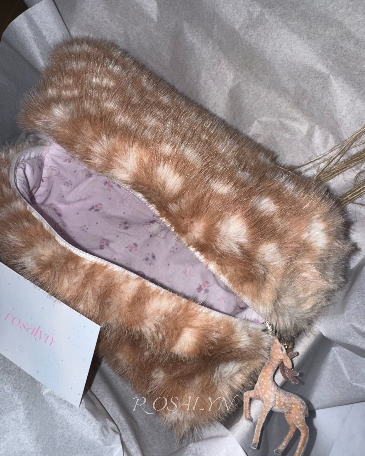 DEER MAKEUP BAG