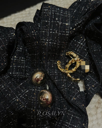 CC GOLDEN BROOCH