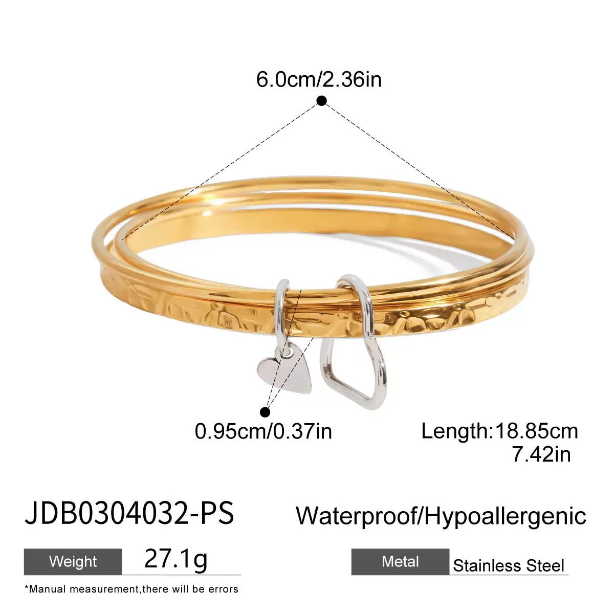 THREE-RING BRACELET