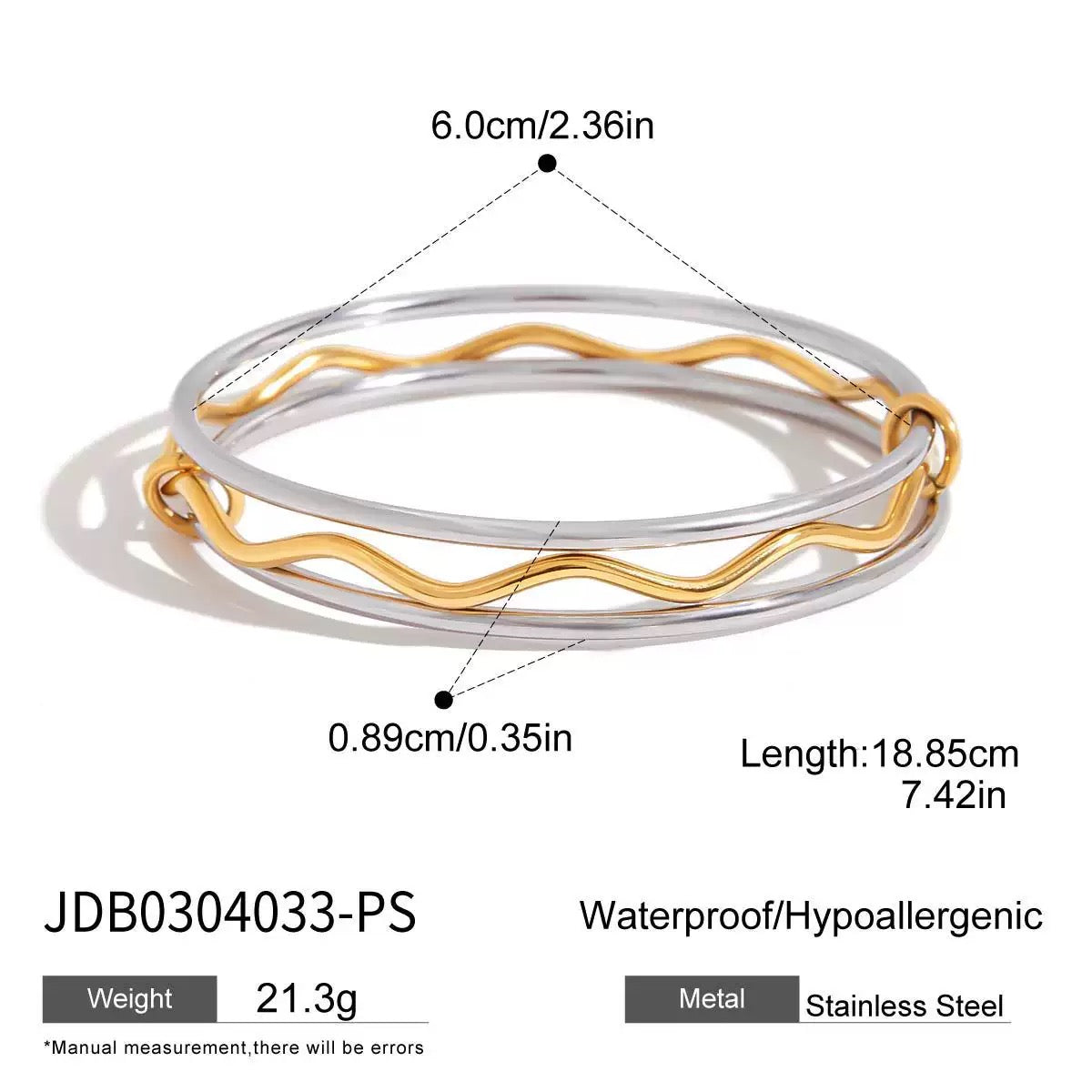 THREE-RING BRACELET