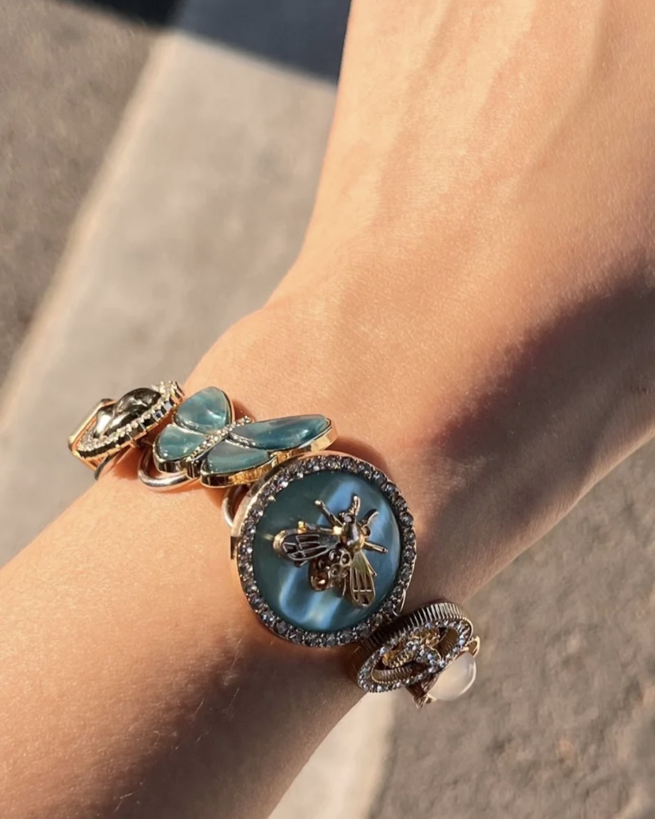BLUE BEE BRACELET