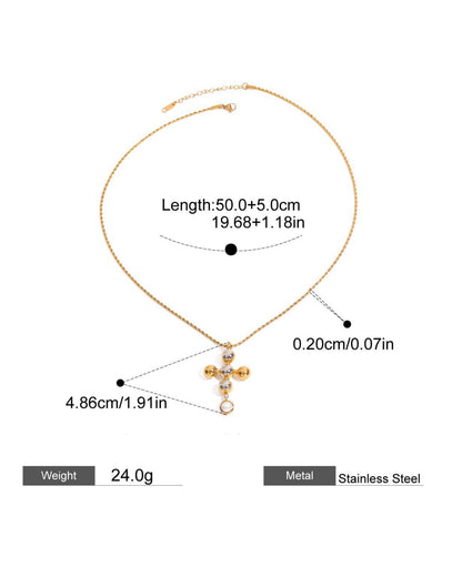 SACRED CROSS NECKLACE