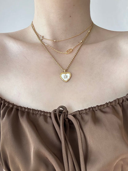 HEART'S STARLIGHT NECKLACE