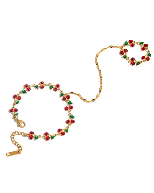 HARNIS À MAIN CERISE