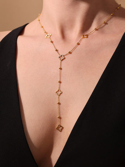 LUCKY FRINGE NECKLACE