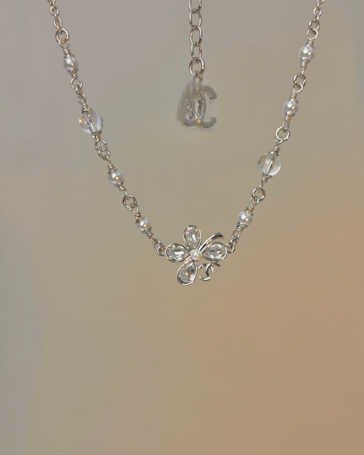 CC CAMELLIA NECKLACE