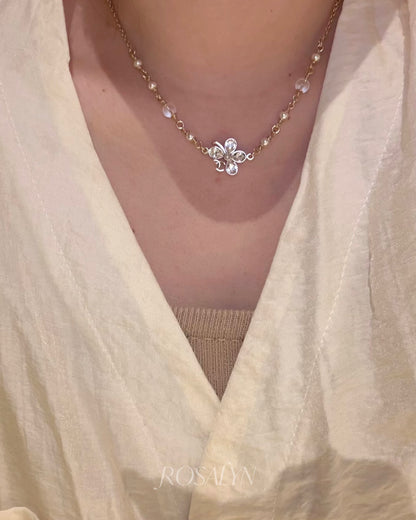 CC CAMELLIA NECKLACE